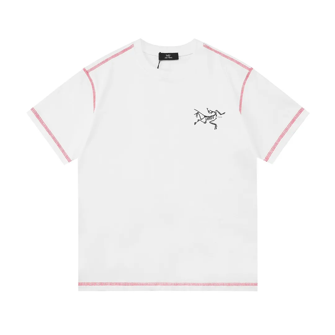 ARC TERYX 2025New Arrival logo Same Style t 100％ 32 ：White Size：XS S M L